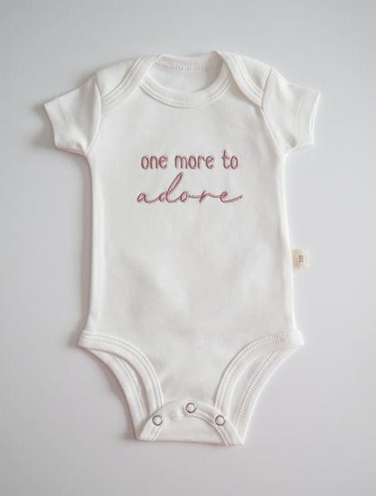 One More to Adore Bodysuit Embroidered