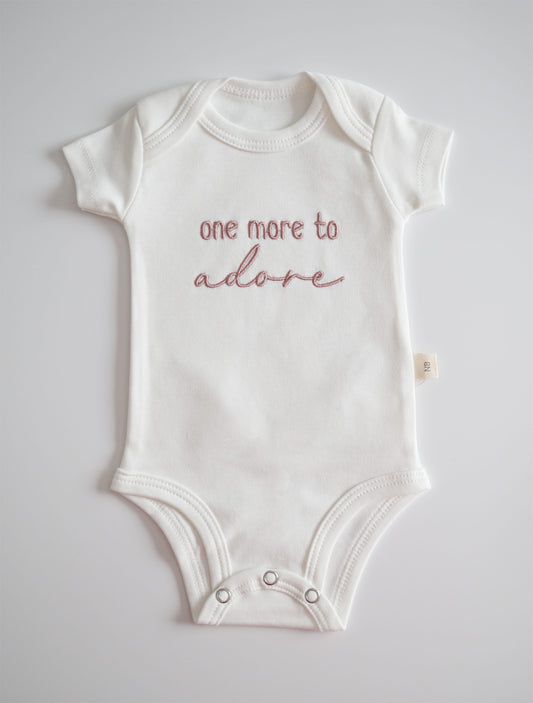 One More to Adore Bodysuit Embroidered