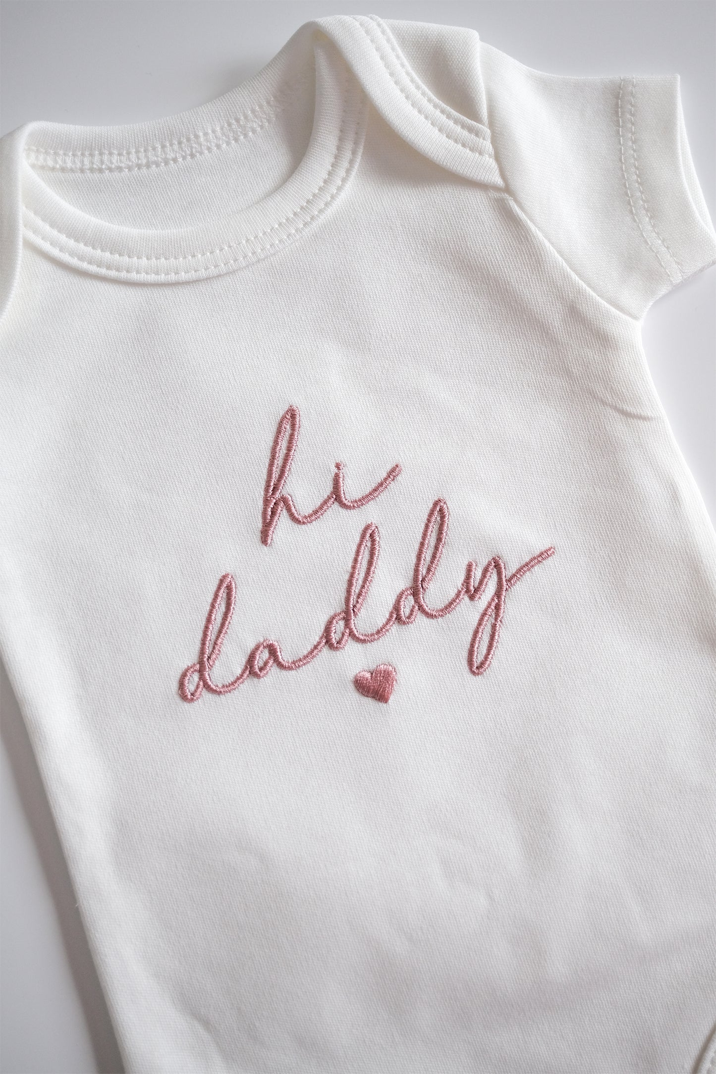 Hi Daddy Bodysuit Embroidered