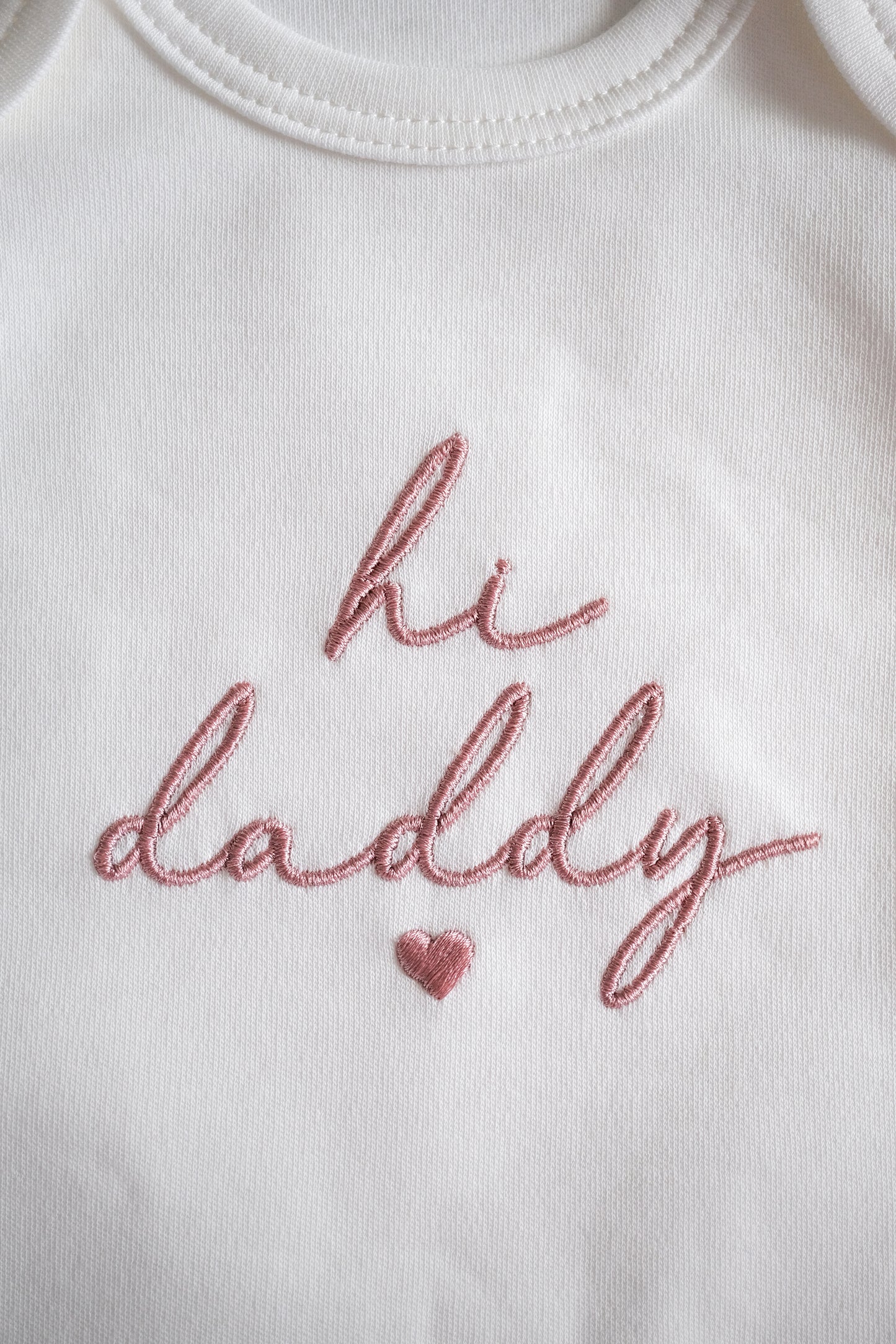 Hi Daddy Bodysuit Embroidered