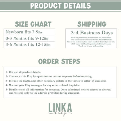 Newborn Baby Boy Hospital Outfit Embroidered Organic Cotton Baby Boy Romper & Hat