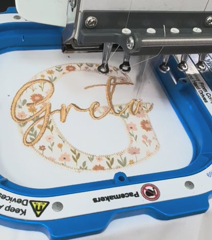 Baby Girl Coming Home Outfit, Baby Shower Gift, Newborn Baby Girl Outfit Personalized, Baby Girl Hospital Set Monogrammed